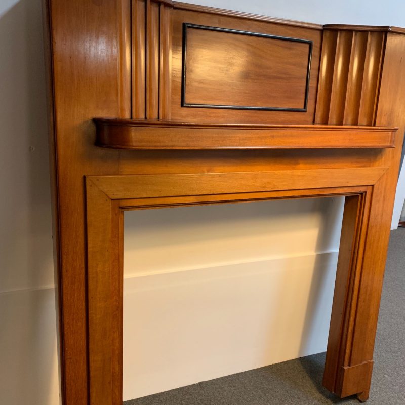 SOLD – Art Deco Fire Surround with Shelf