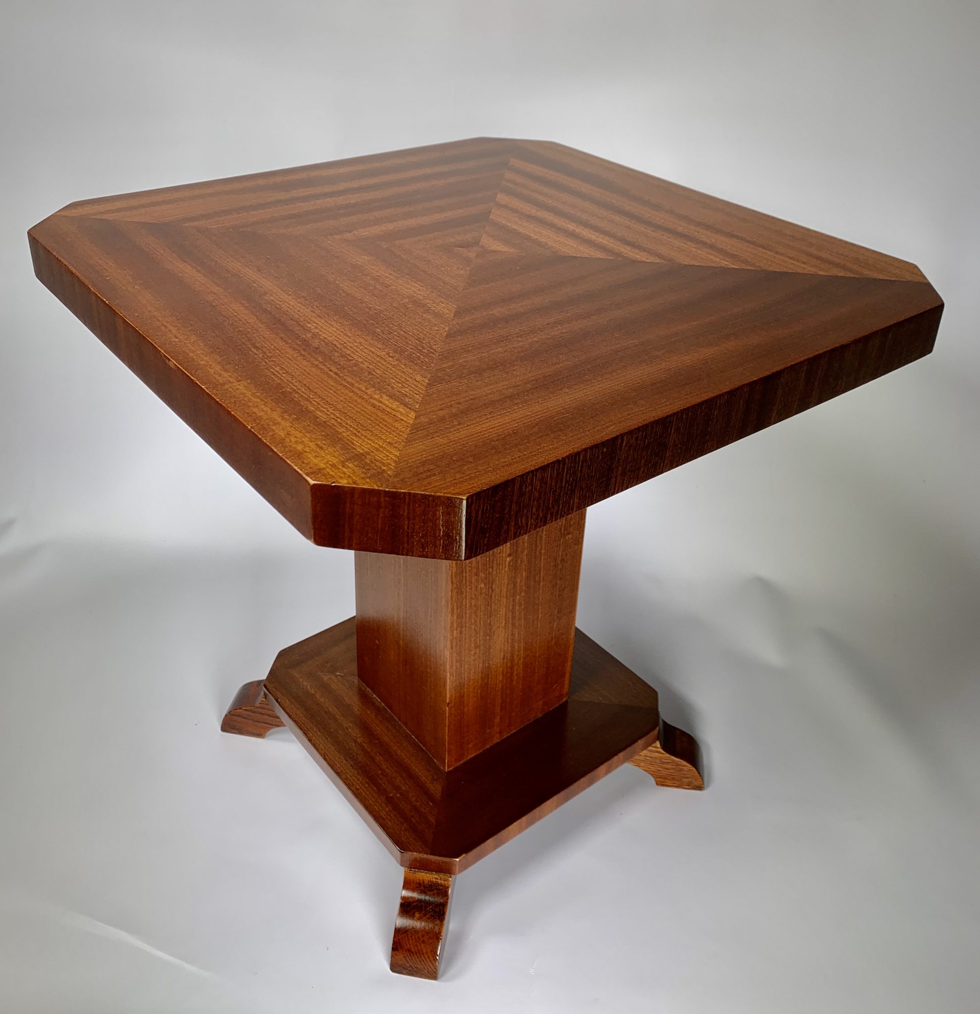 Art Deco Small Coffee/Side/Lamp Table - Poirot Art Deco Furnishings