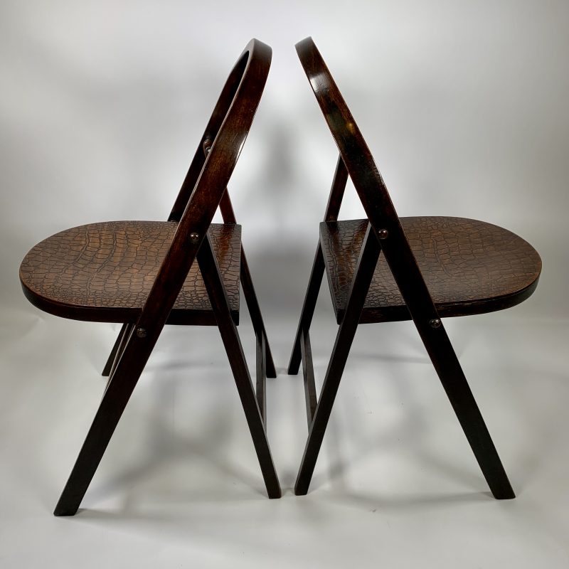 A Pair of Thonet Bentwood Chairs
