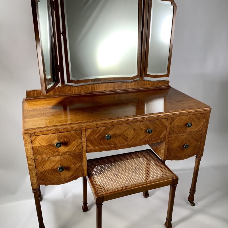Art Deco Dressing Table and Stool