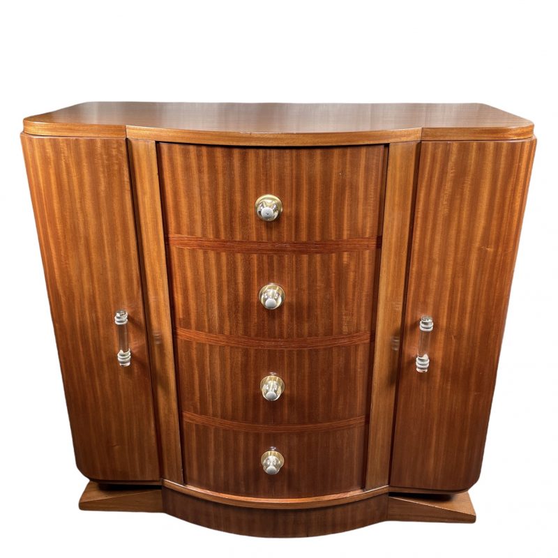 Art Deco French Cocktail Cabinet