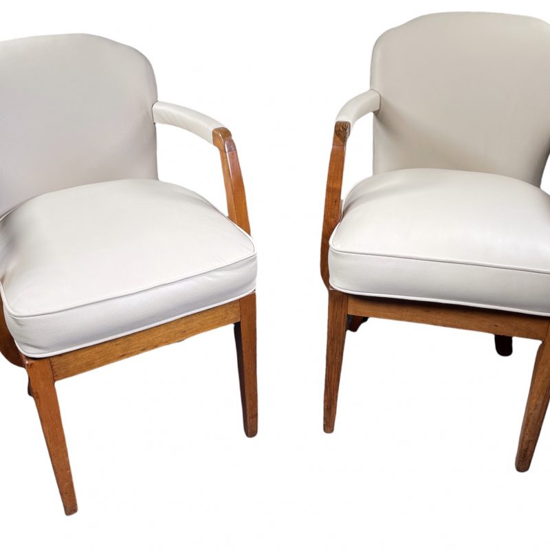 A Pair of Art Deco Side Chairs by Parker Knoll