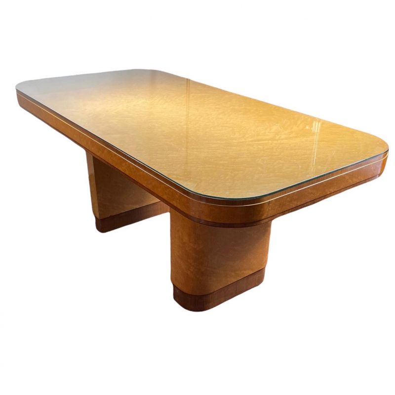 An Exceptional Quality Art Deco Dining Table