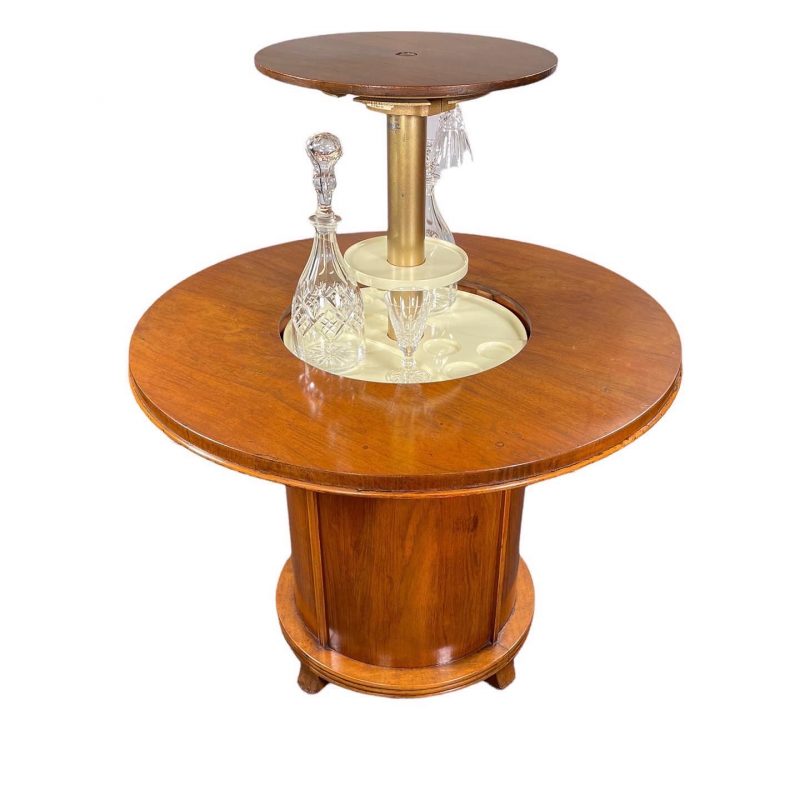Art Deco ‘Surprise’ Pop Up Cocktail Cabinet/Table