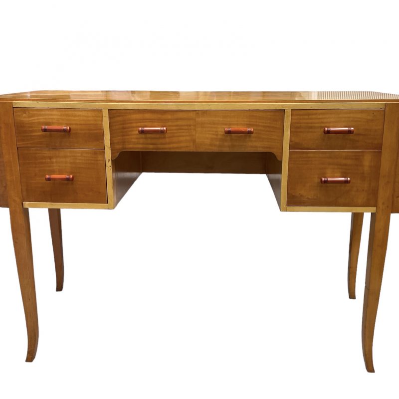 Art Deco Maple Desk