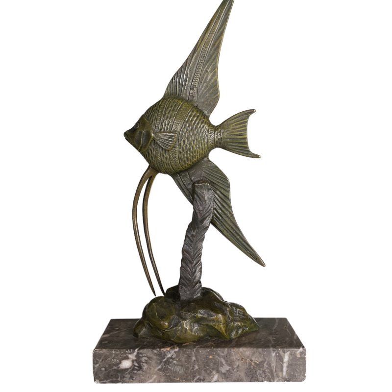 Art Deco Fish Sculpture