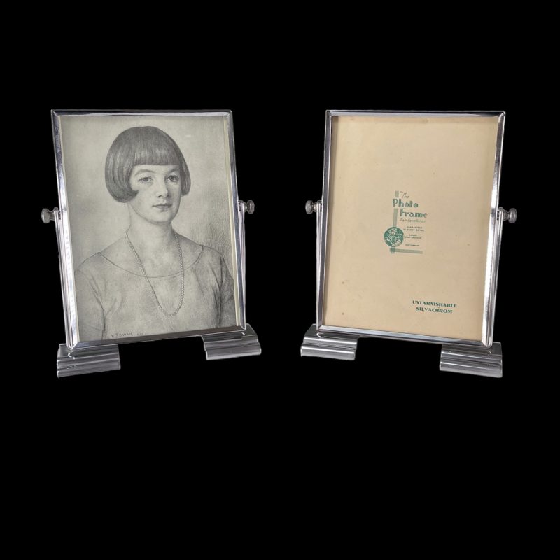 A Pair of Art Deco Photograph Frames