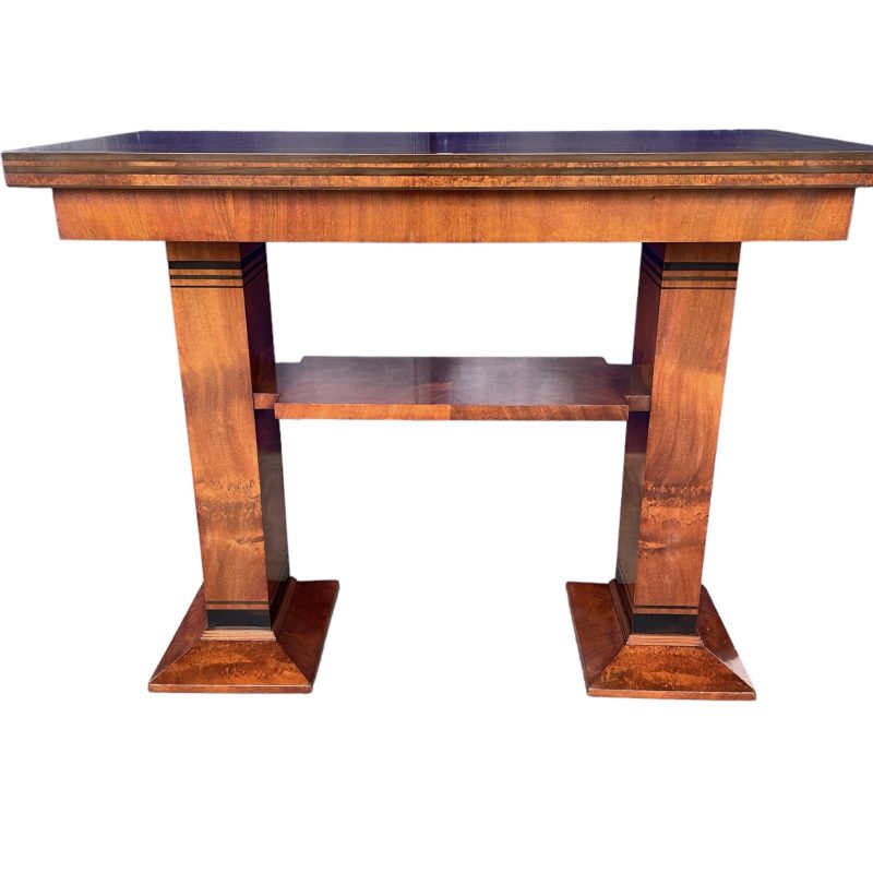 Art Deco Console / Serving Table by Charles A. Richter for Bath Cabinet Makers