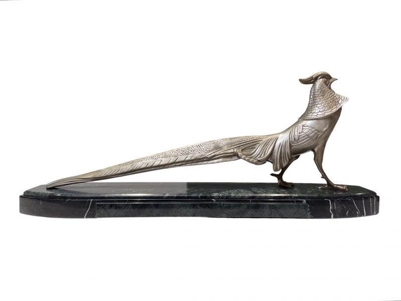SOLD - Art Deco sculpture of a Golden Pheasant - Image 8