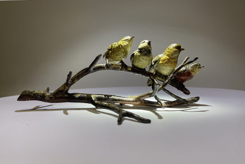Cold Painted Bronze attributed to Franz Bergman - Image 6