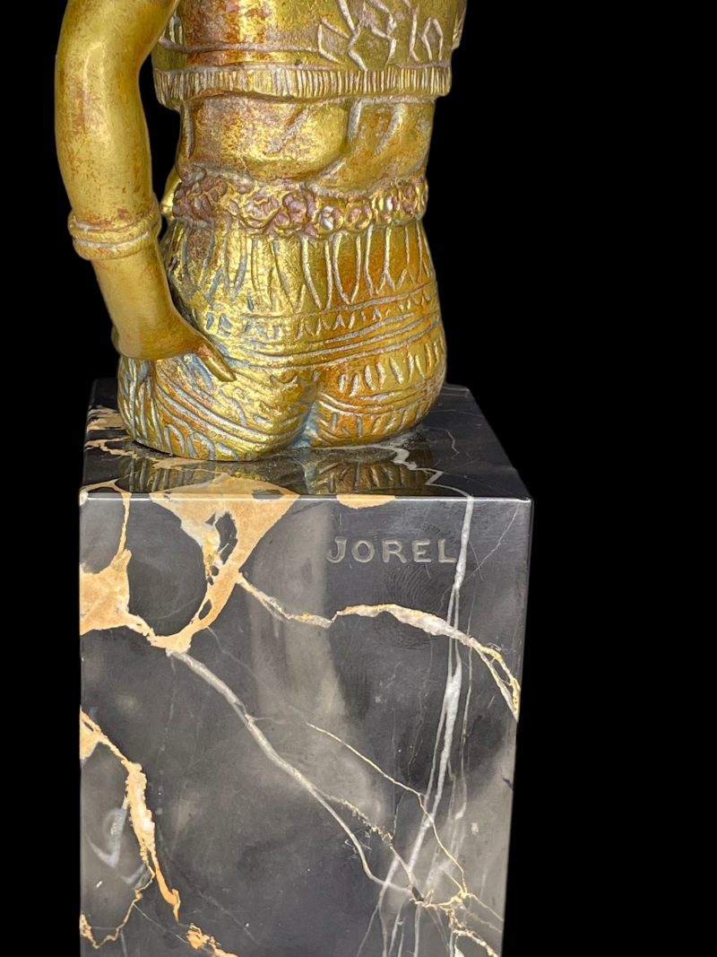 Art Deco Gilt Bronze by Jorel - Image 7