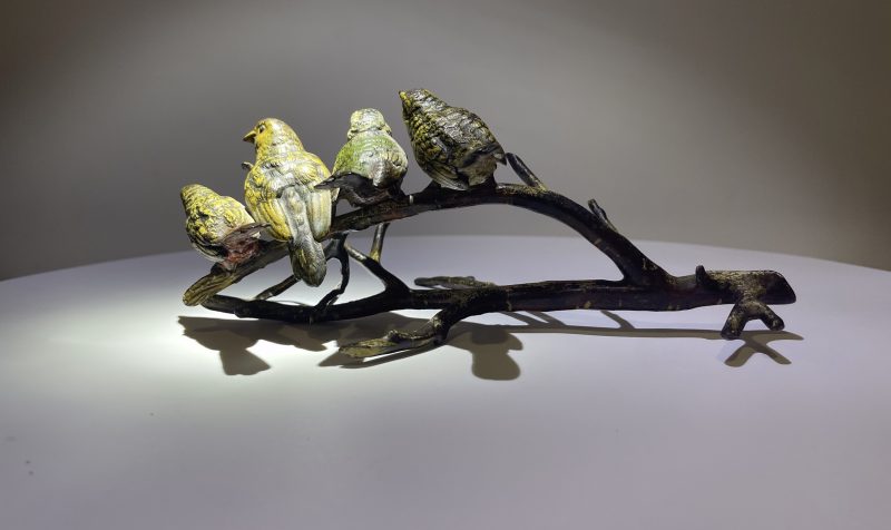 Cold Painted Bronze attributed to Franz Bergman - Image 8