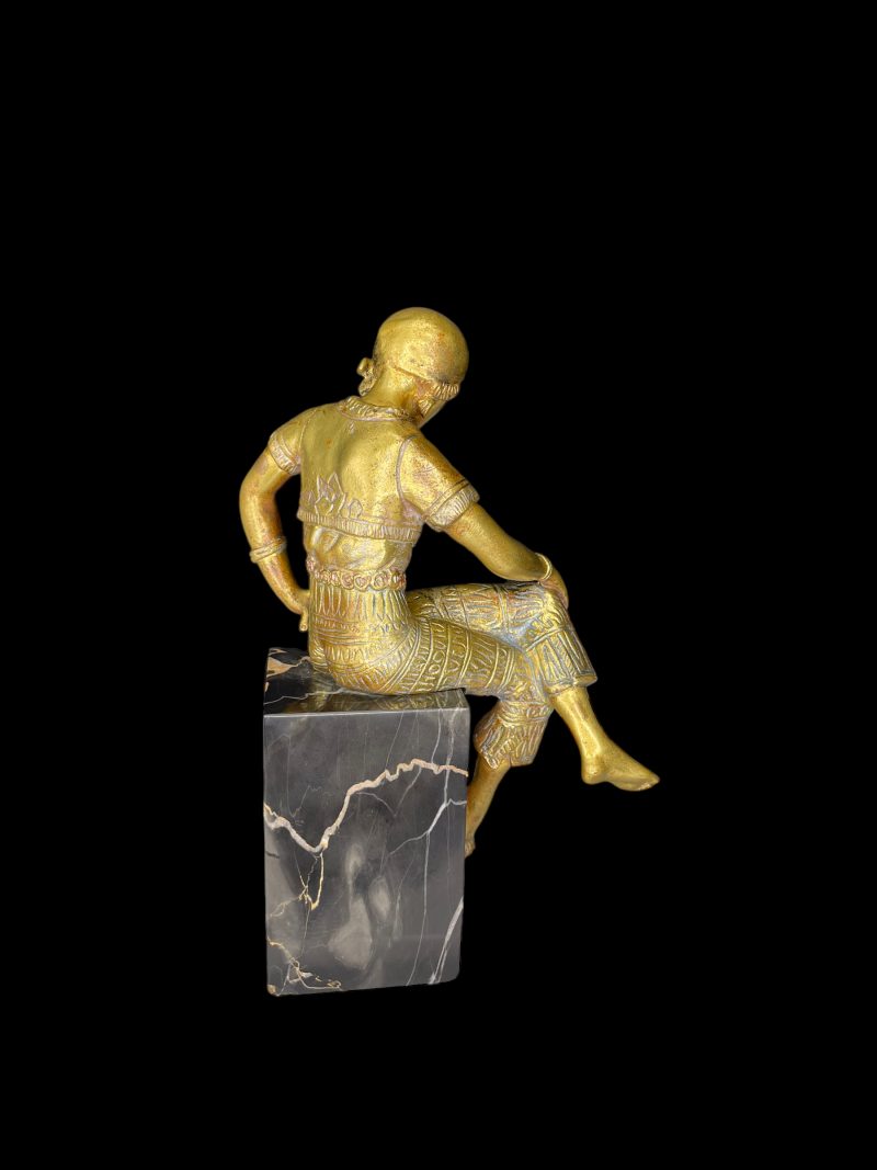 Art Deco Gilt Bronze by Jorel - Image 9