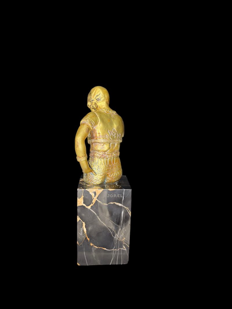 Art Deco Gilt Bronze by Jorel - Image 8