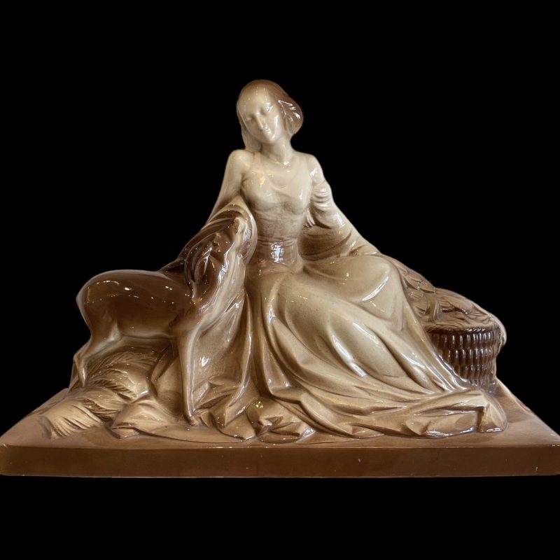Art Deco French Sculpture by Pierre Polbert
