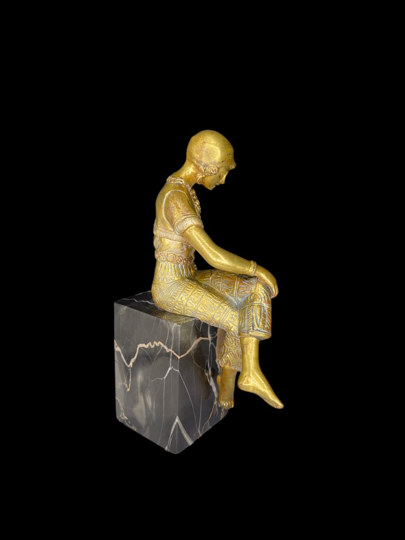 Art Deco Gilt Bronze by Jorel - Image 10