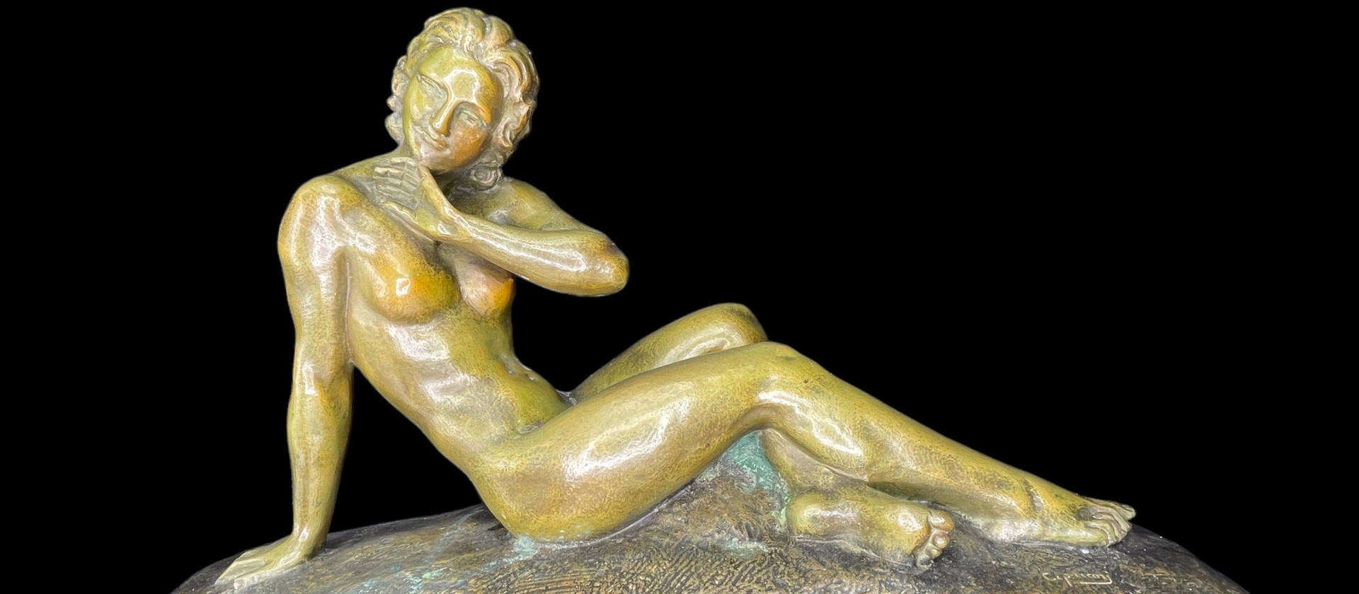 Art Deco bronze by Ugo Cipriani
