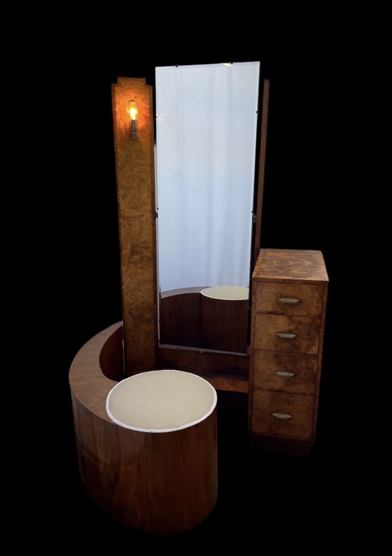 SOLD - Art Deco Dressing Table - Image 7