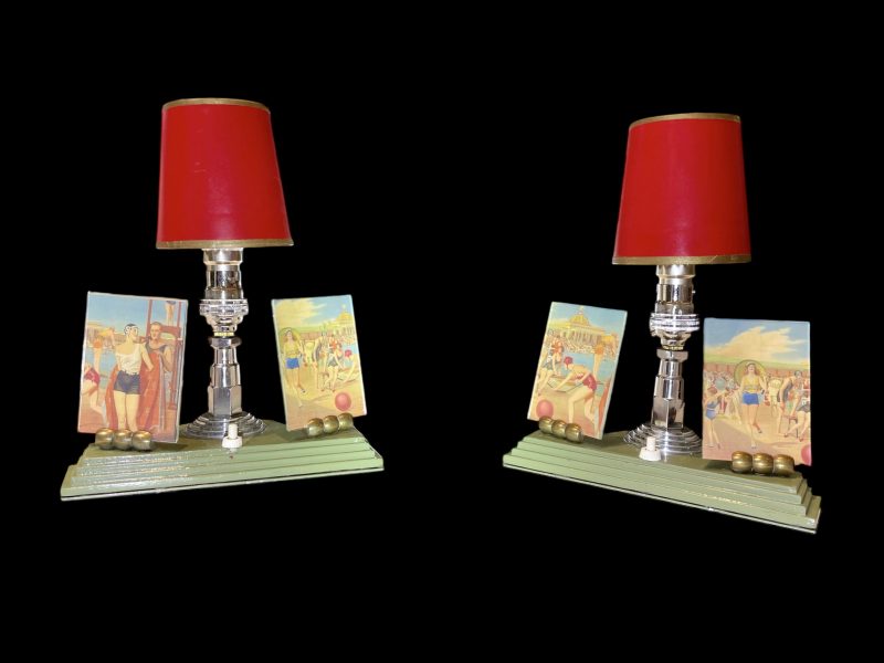 Pair Of Art Deco Lamps - Image 5