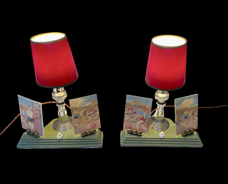 Pair Of Art Deco Lamps - Image 6