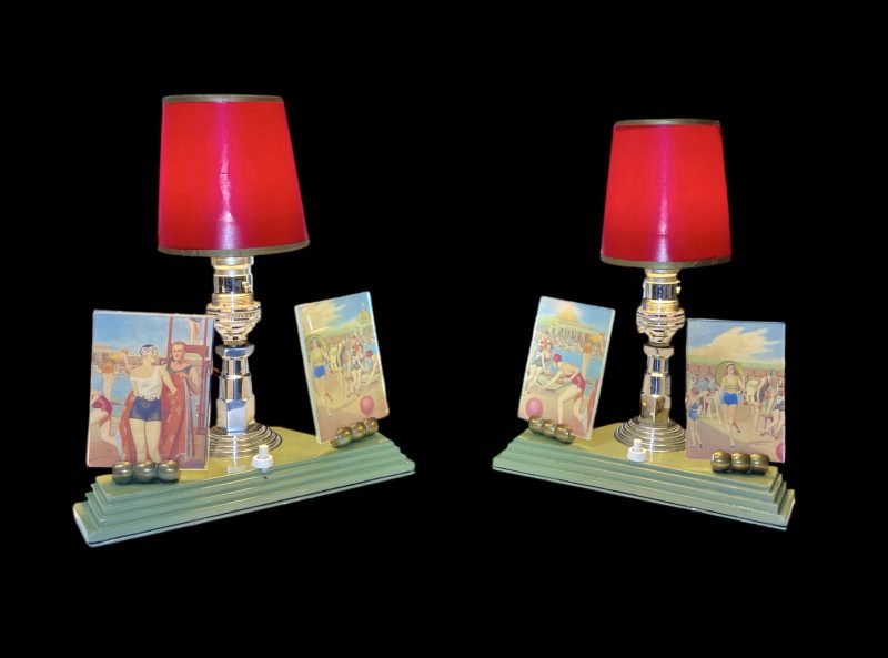 Pair Of Art Deco Lamps - Image 7