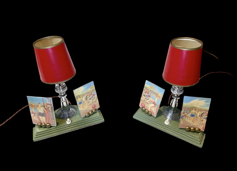 Pair Of Art Deco Lamps - Image 3