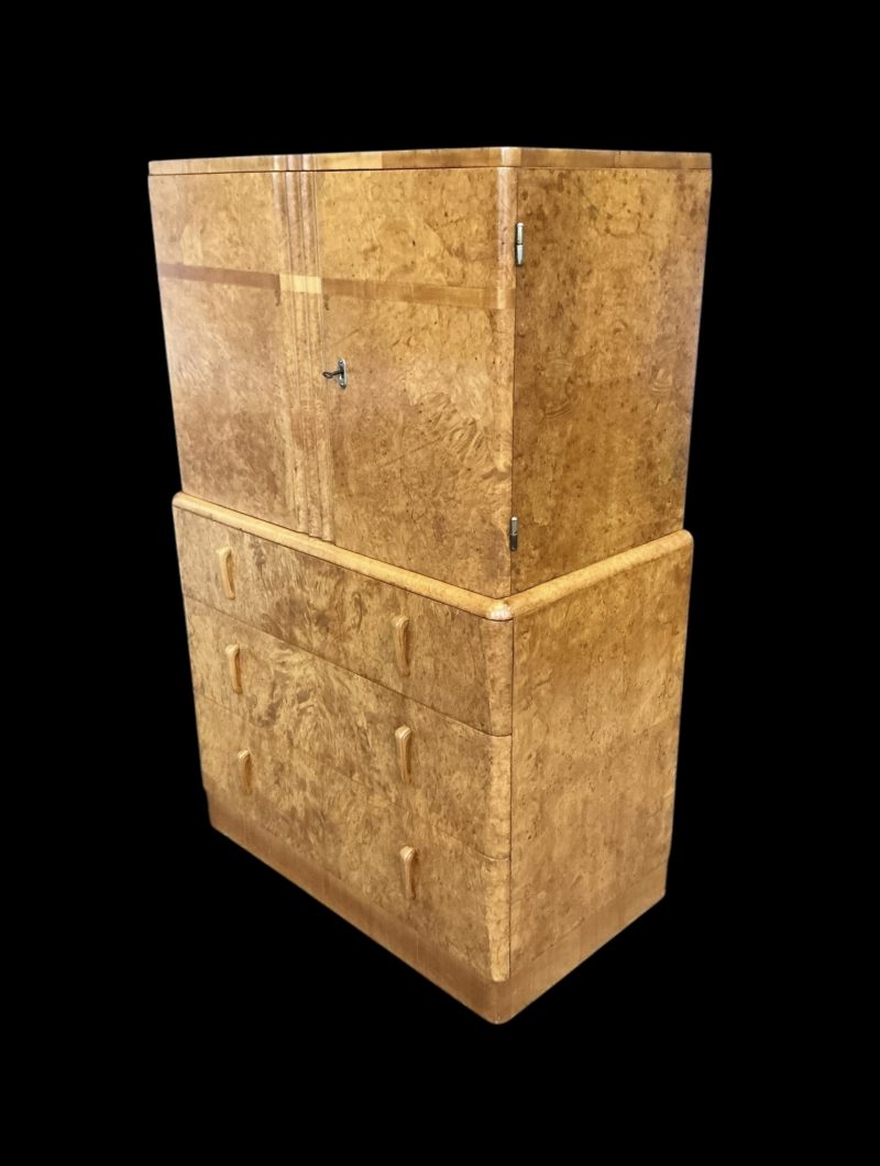 Art Deco Linen Cupboard - Image 2