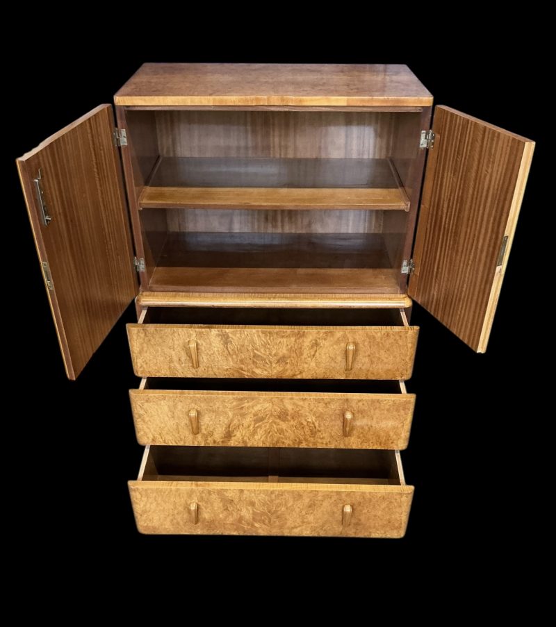 Art Deco Linen Cupboard - Image 6