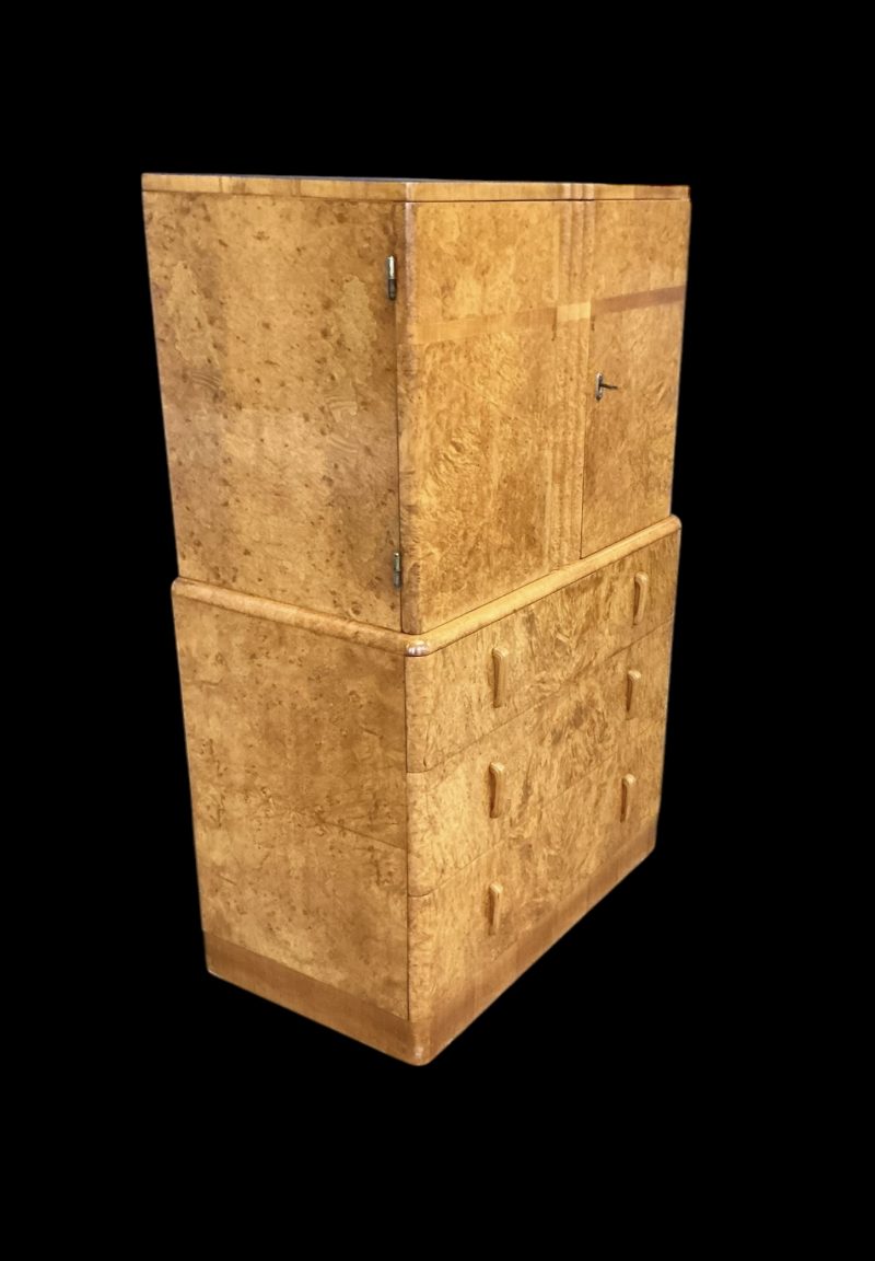 Art Deco Linen Cupboard - Image 5