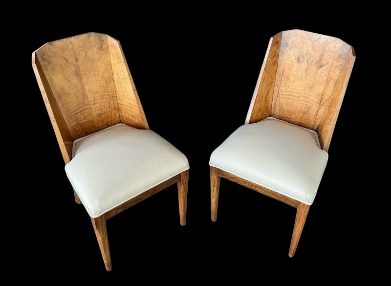 Pair Of Side Chairs By Hille