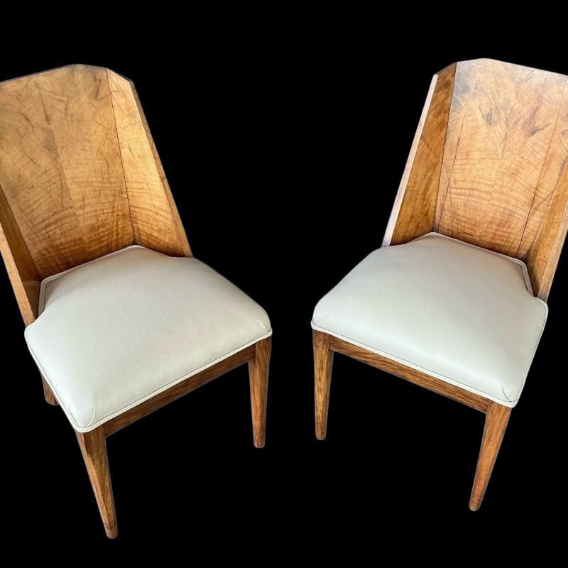 Pair Of Side Chairs By Hille