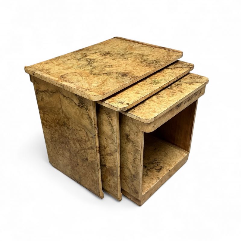 Art Deco Nest Of Three Tables By Harry And Lou Epstein
