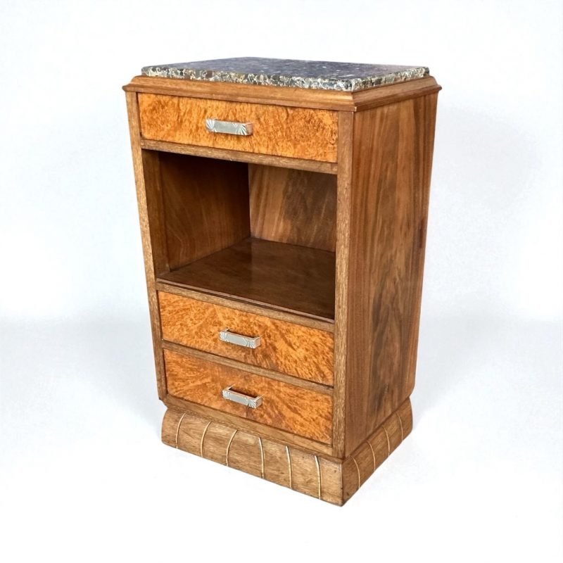 Art Deco French Bedside Cabinet