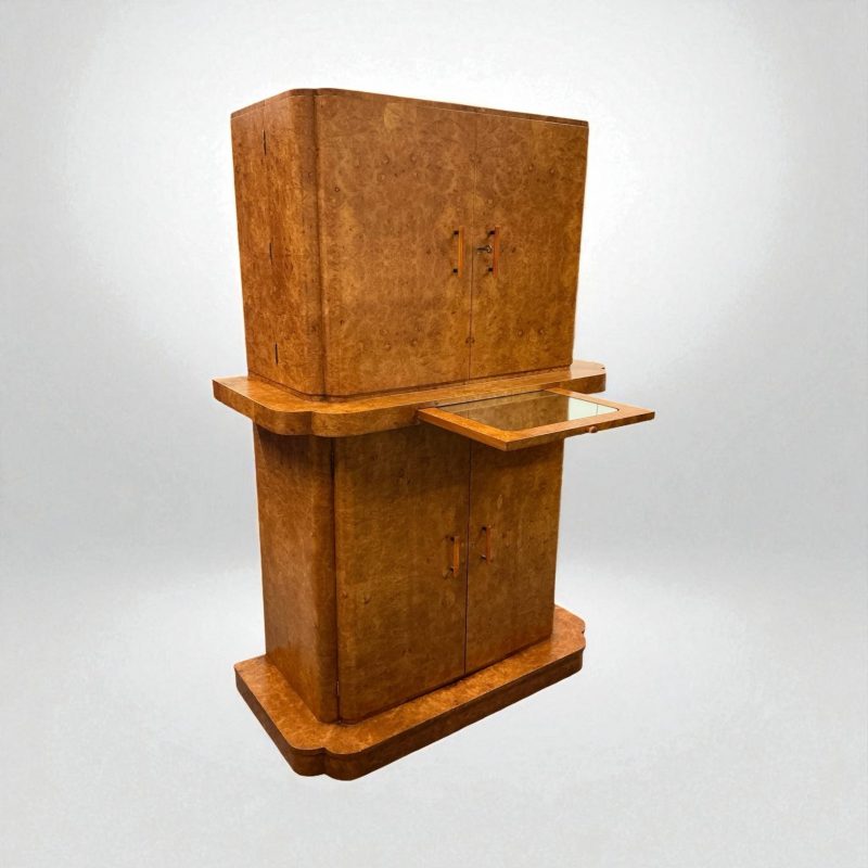 Art Deco Cocktail Cabinet By Harry And Lou Epstein