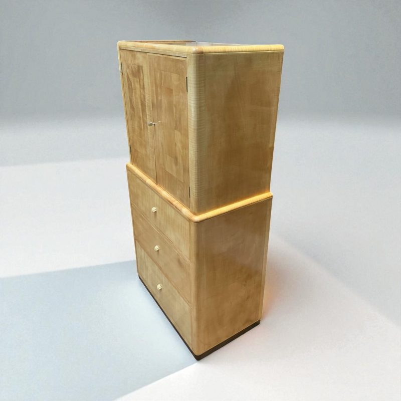Art Deco Cabinet On Chest By Betty Joel
