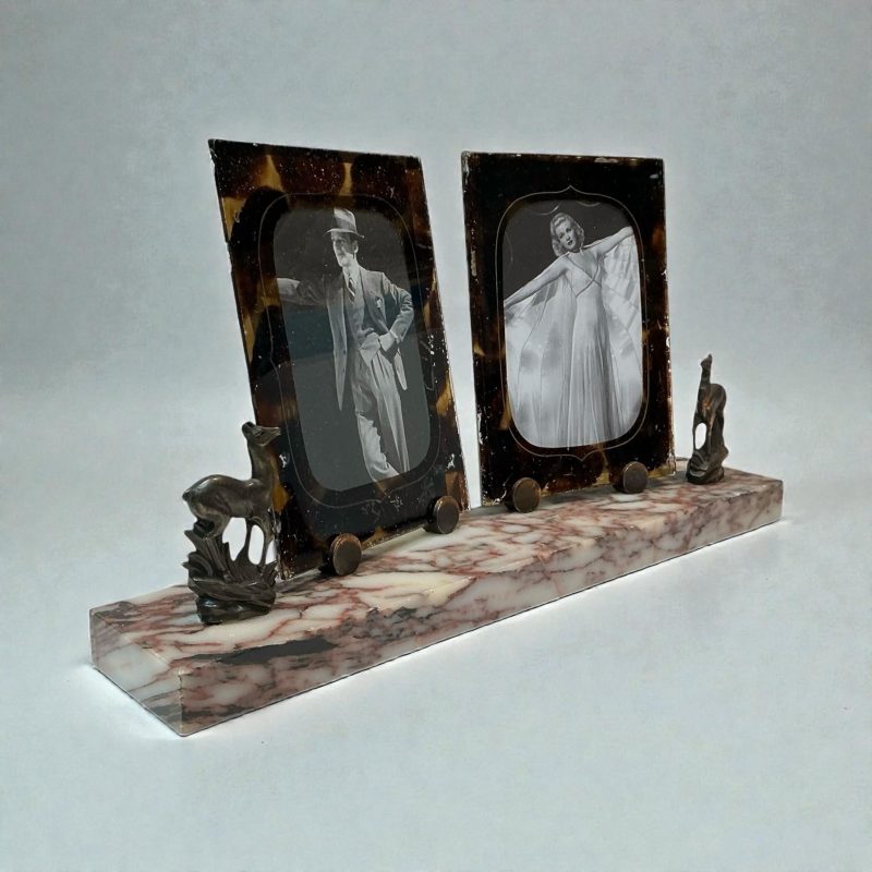Art Deco Double Photograph Frame