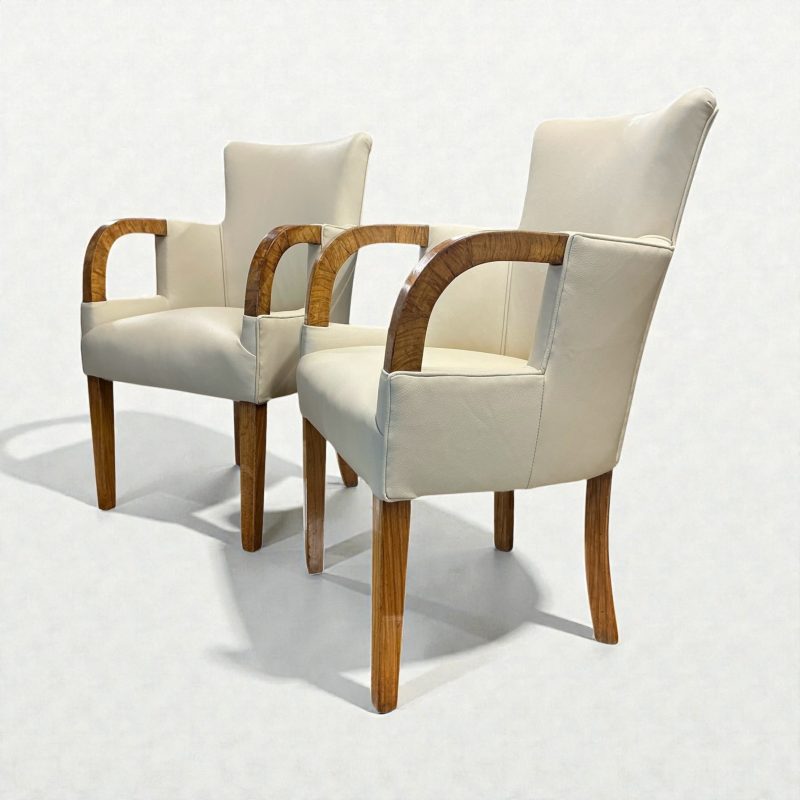 A Pair Of Art Deco Chairs