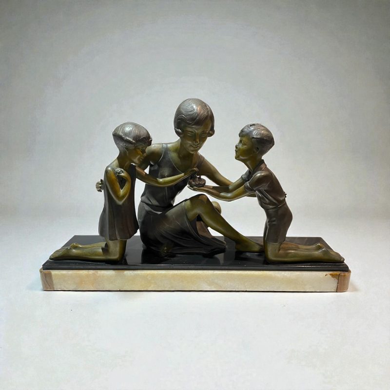 Art Deco Sculpture By P. Sega