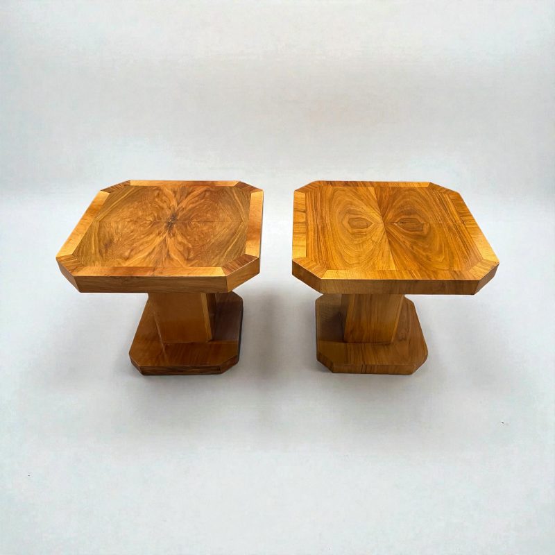 Pair Of Art Deco Side Tables
