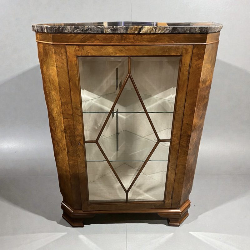 Art Deco Corner Cabinet