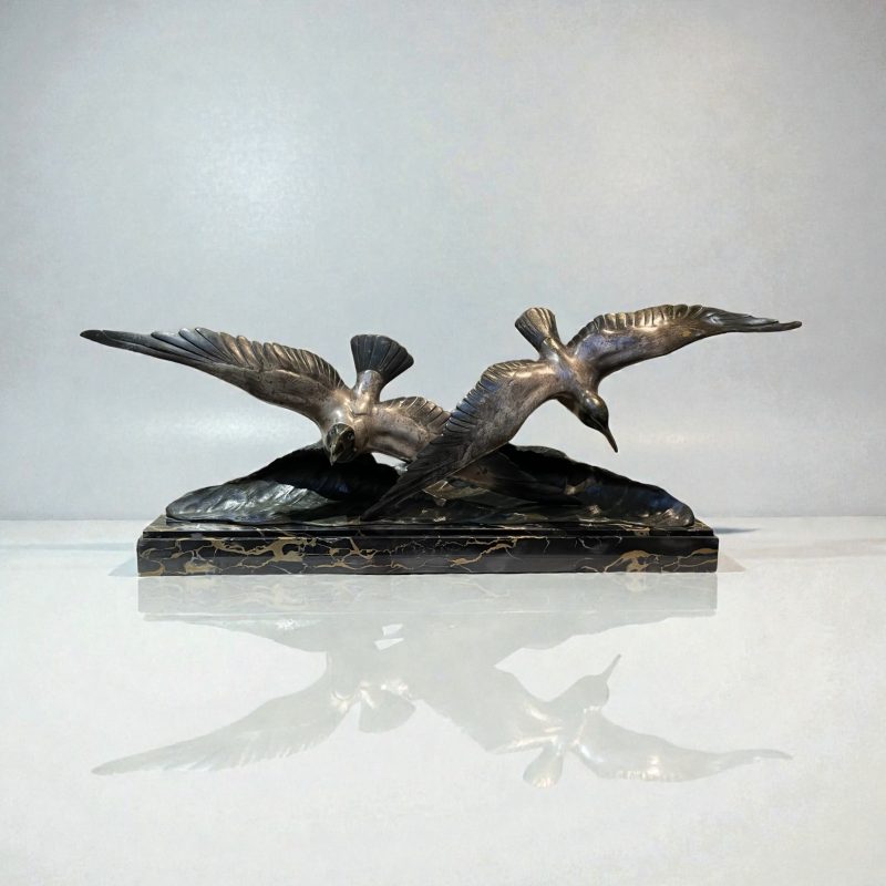 Art Deco Sculpture By G R Laurent