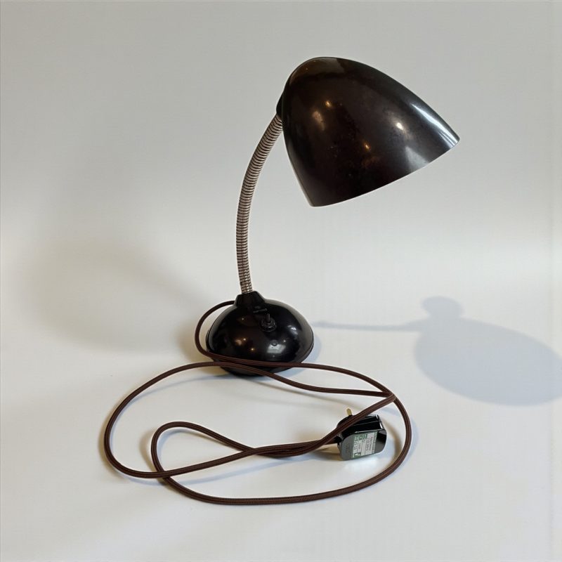 Eric K Cole Bakelite Gooseneck Desk Lamp