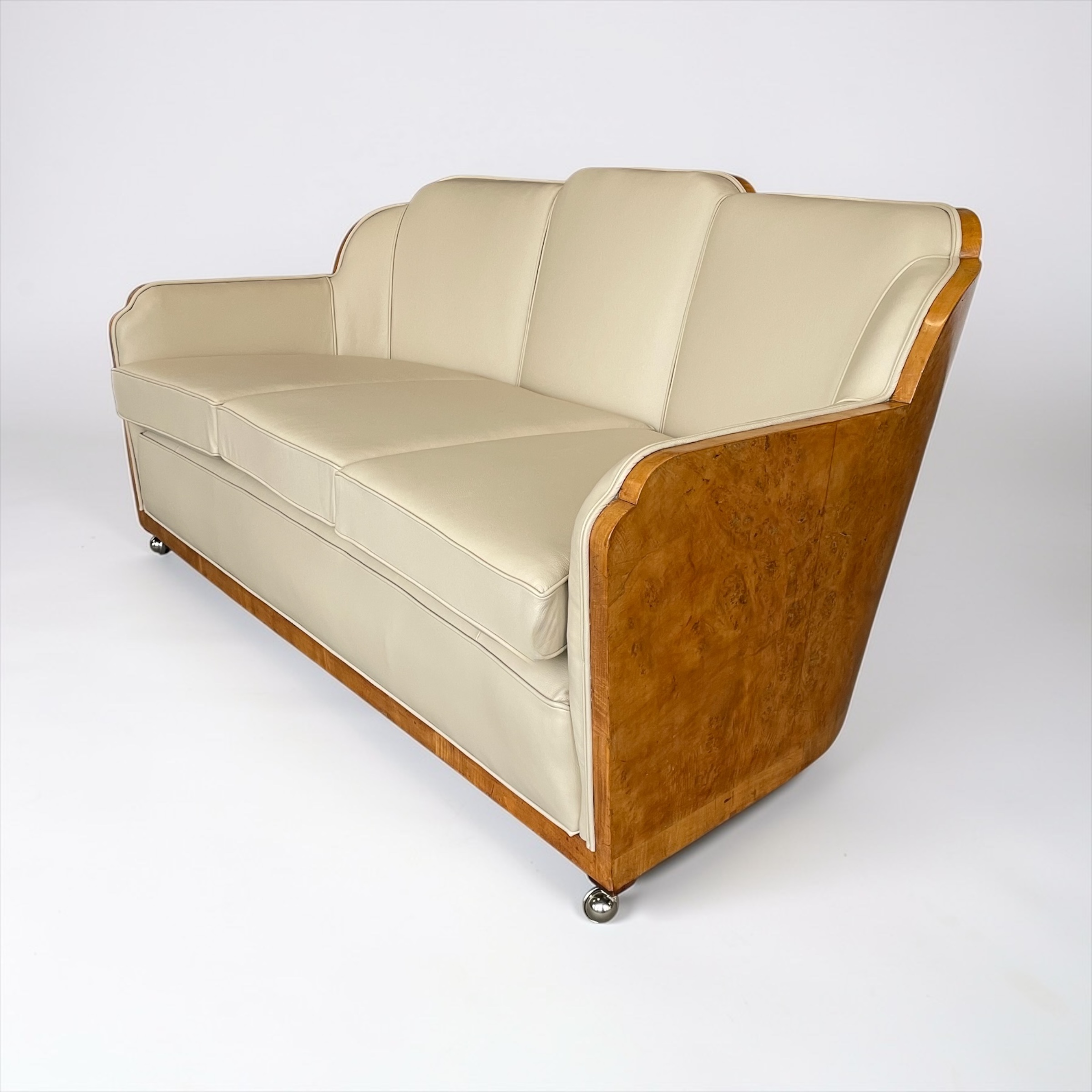 A Fine Art Deco Sofa By Harry And Lou Epstein