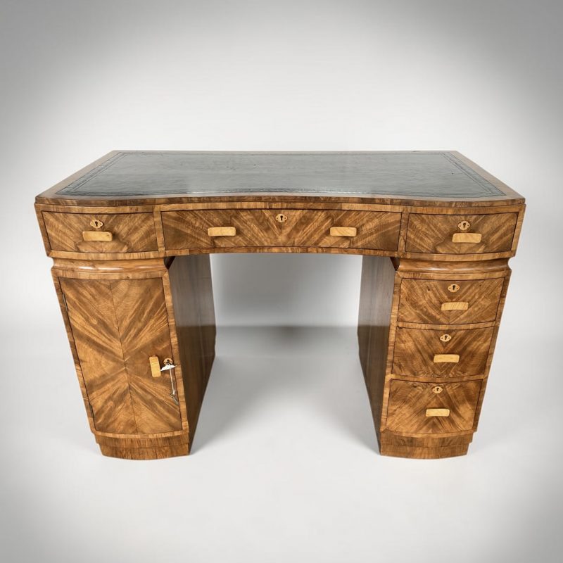 A Fine Art Deco Desk