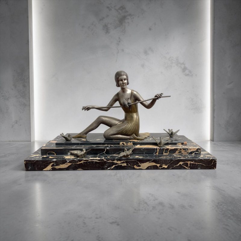 Art Deco Bronze By Zoldan Kovats