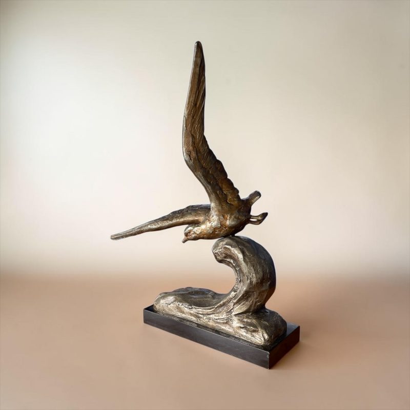 Art Deco Sculpture Of An Albatross