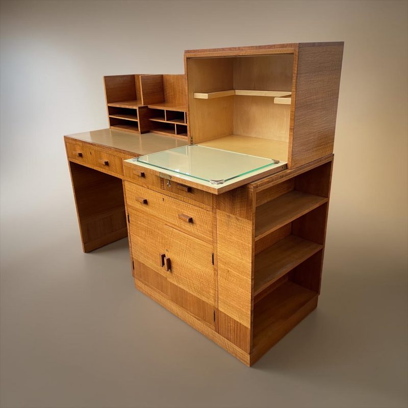 Art Deco Desk By Heals