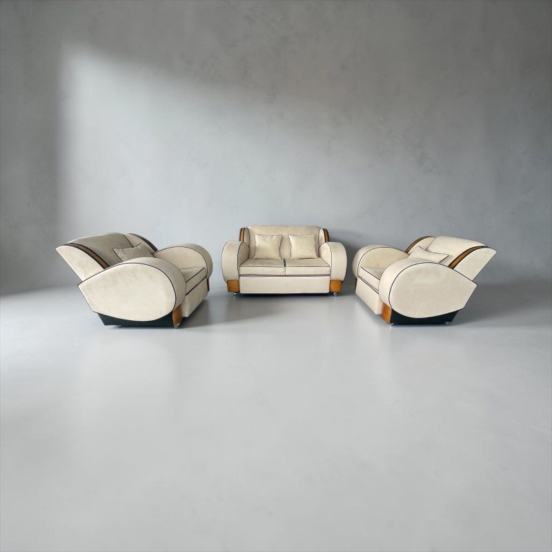 Art Deco 3 Piece Tank Suite