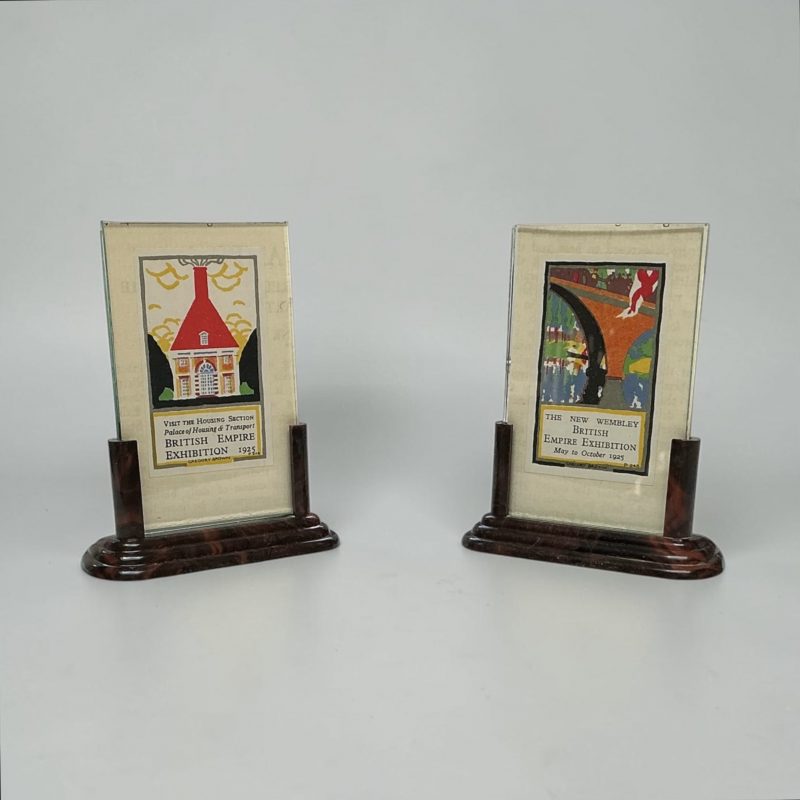 A Pair Of Small Art Deco Photo Frames
