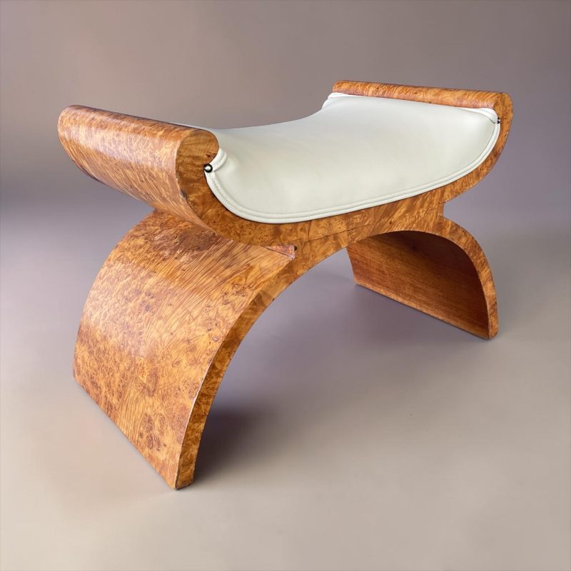 Art Deco Stool By Harry And Lou Epstein